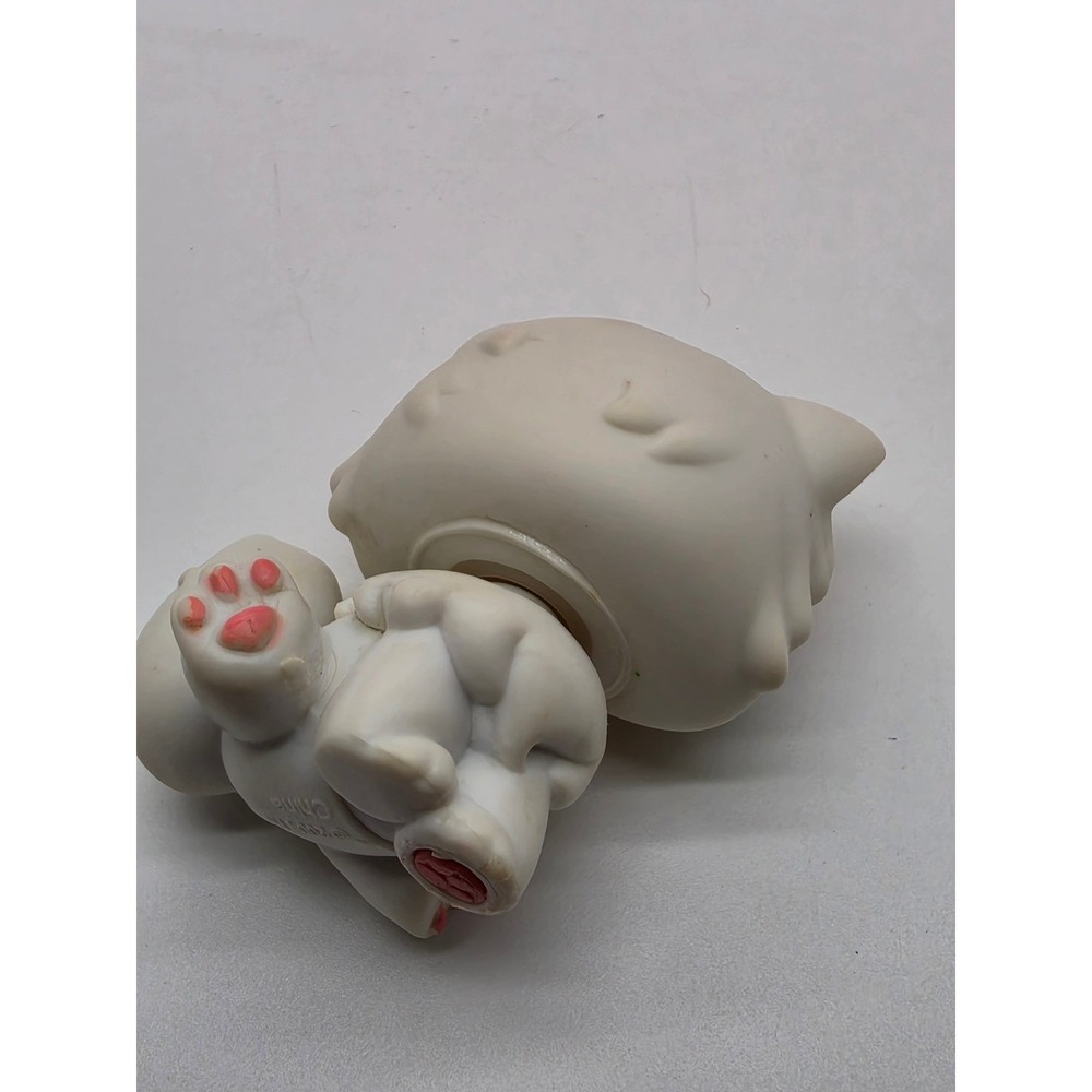 LPS Littlest Pet Shop #15 White Persian Cat with Dollhouse Accessories Lot - Picture 7 of 16